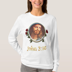 John 3:16 Bible verse T Shirt