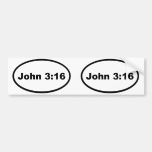 John 3:16 bildekal