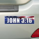 John 3:16 bildekal (On Car)