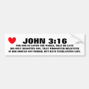 JOHN 3 16 BILDEKAL