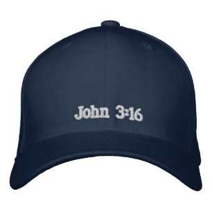 John 3:16 broderad keps