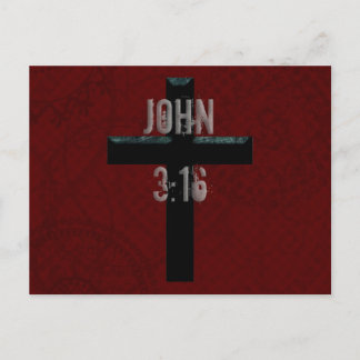 John 3:16 Christian Kor Vykort