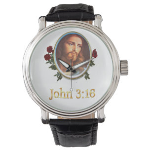 John 3:16 Damklockor Armbandsur