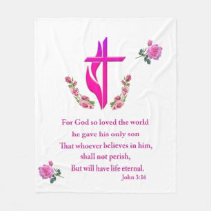 John 3:16 fleecefilt