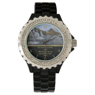 John 3:16 Gud så älskad Armbandsur