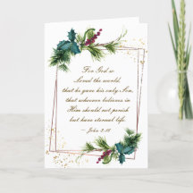 John 3:16 Gud så älskad världsjulen