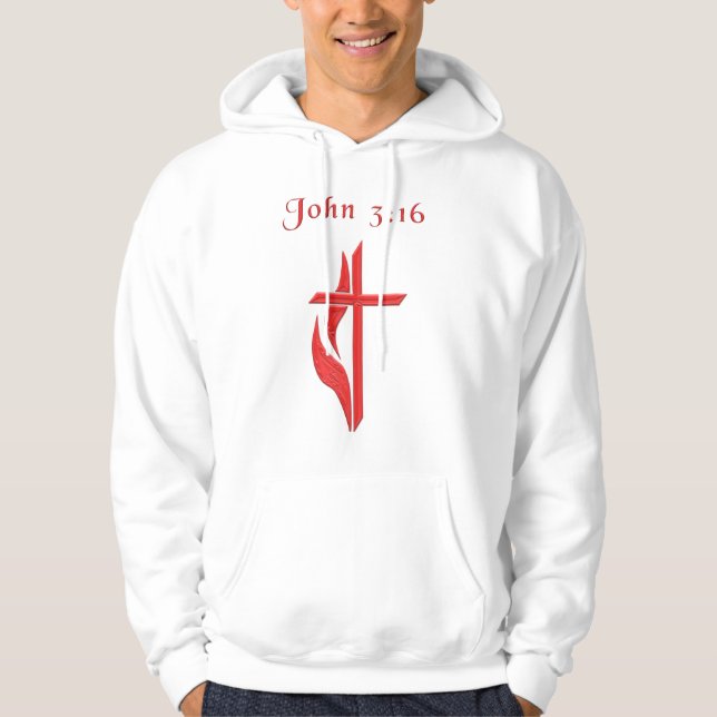 John 3:16 hoodie (Framsida)