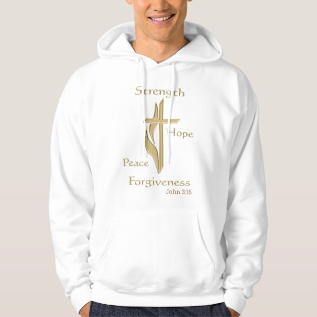 John 3:16 hoodie (Framsida)