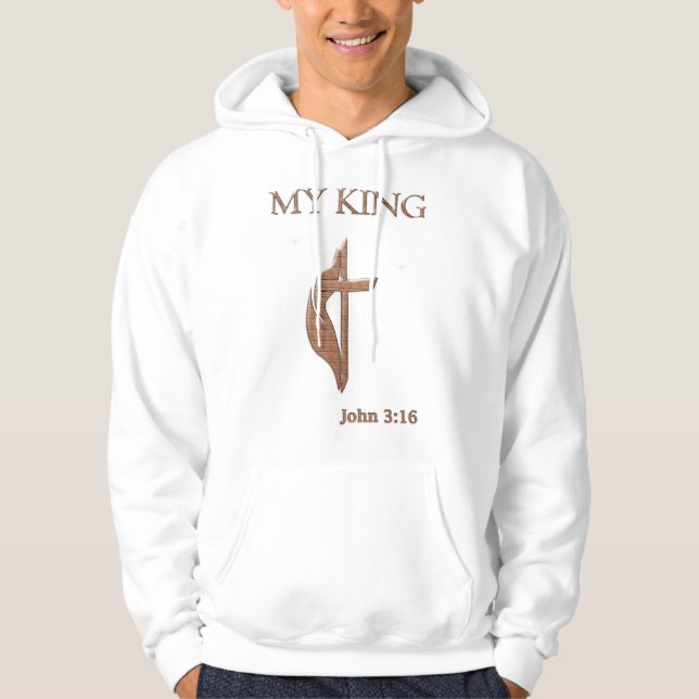 John 3:16 hoodie (Framsida)