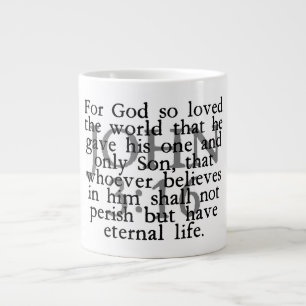John 3:16 jumbo mugg