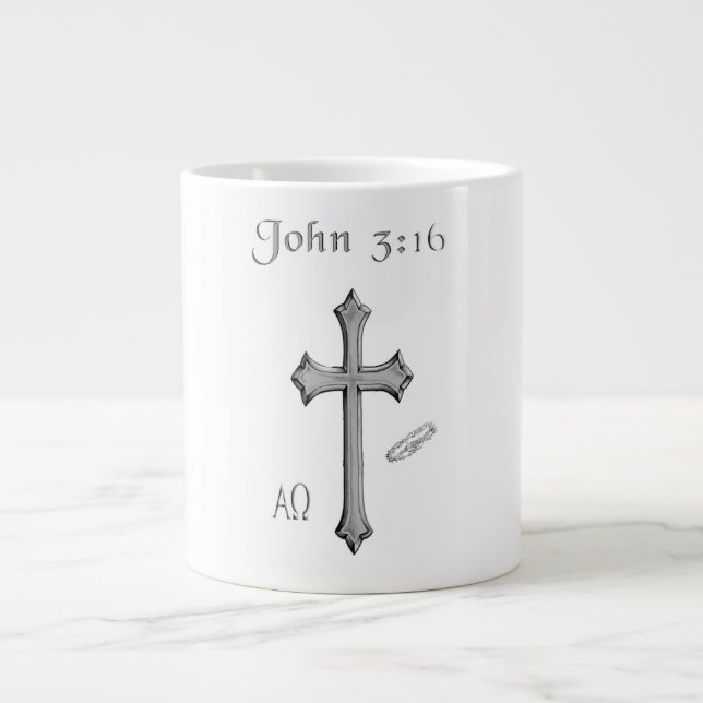 John 3:16 jumbo mugg (Framsidan)