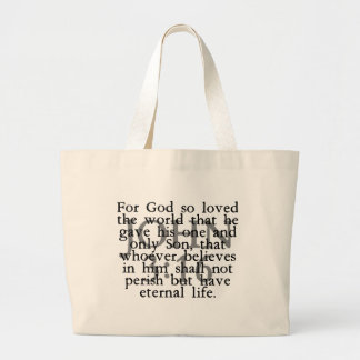 John 3:16 jumbo tygkasse