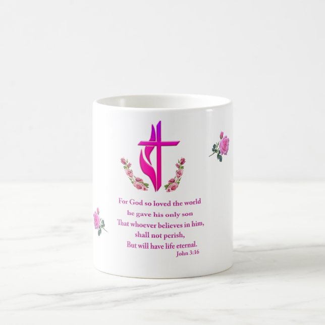 John 3:16 kaffemugg (Center)