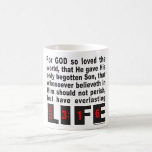 JOHN 3:16 KAFFEMUGG