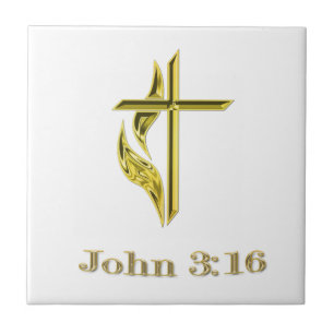 John 3:16 kakelplatta