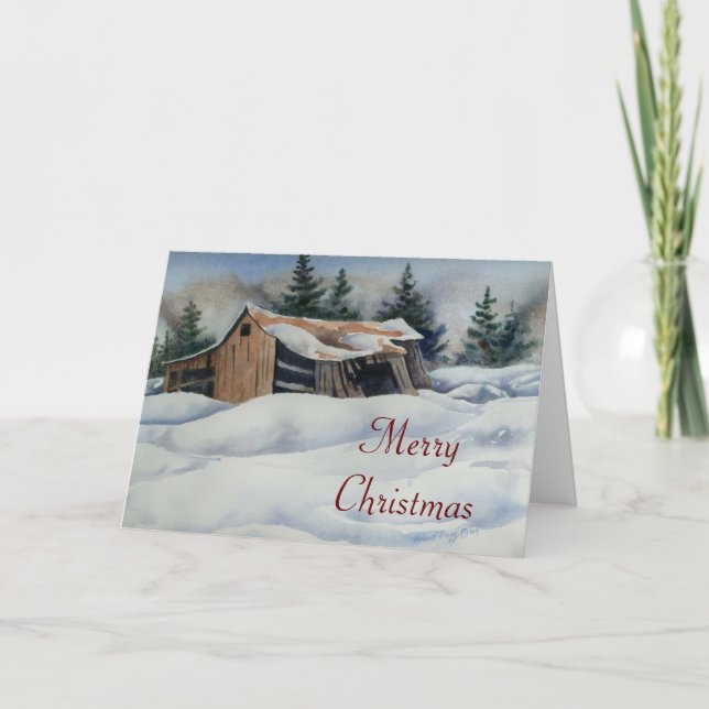 John 3:16 KJV-julkort Helgkort (Framsida)