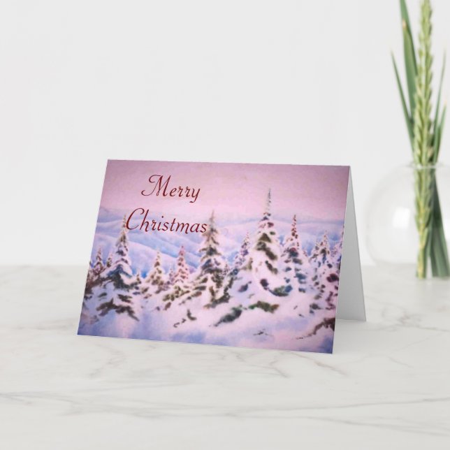 John 3:16 KJV-julkort Helgkort (Framsida)