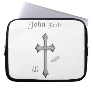 John 3:16-kläder laptop sleeve