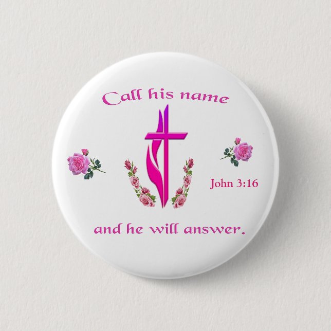 John 3:16 knapp (Framsida)