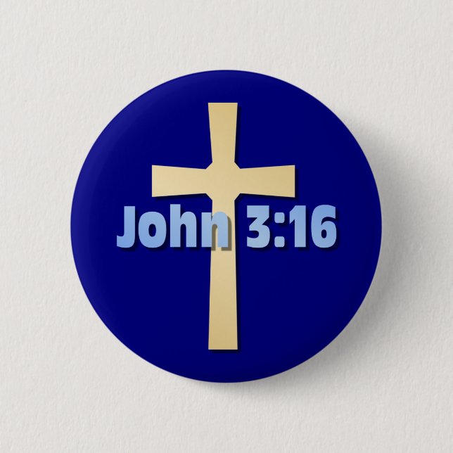John 3:16 knapp (Framsida)