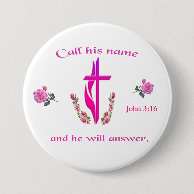 John 3:16 knapp (Framsida)