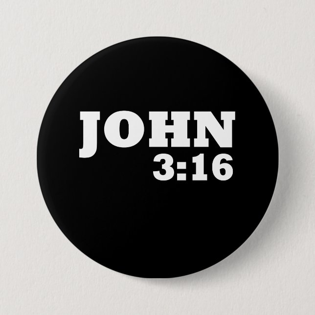 John 3:16 knapp (Framsida)