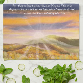 John 3:16 Köksdukar Kökshandduk