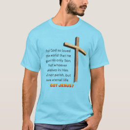 John 3:16 Kors T-Shirt