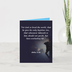 John 3:16 kort