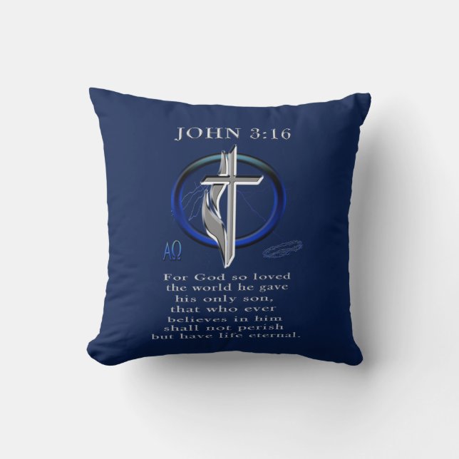 John 3:16 kudde (Framsida)