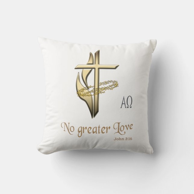 John 3:16 kudde (Framsida)
