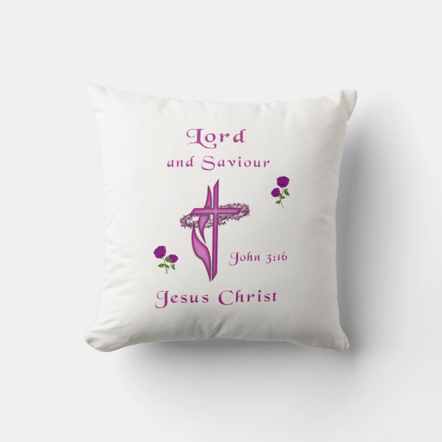 John 3:16 kudde (Framsida)