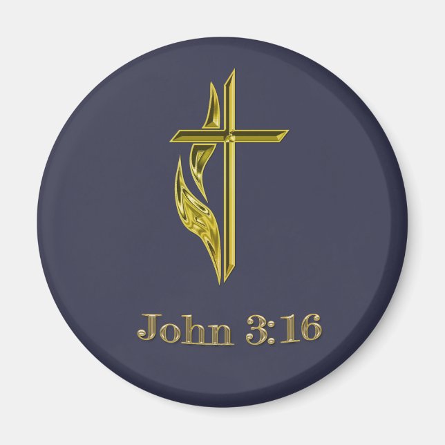 John 3:16 magnet (Framsidan)