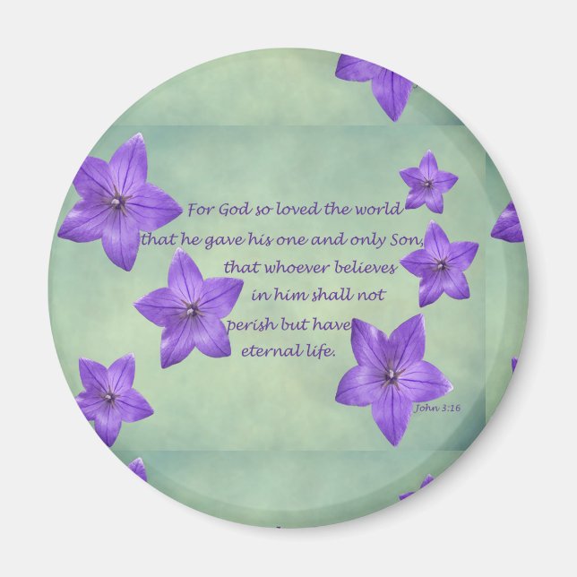 John 3:16 magnet (Framsidan)