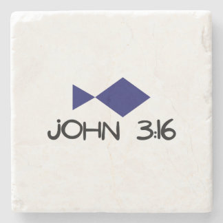 John 3:16 Marble Underlägg