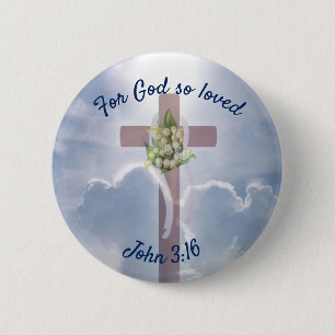 John 3:16 med påskkristenkor knapp
