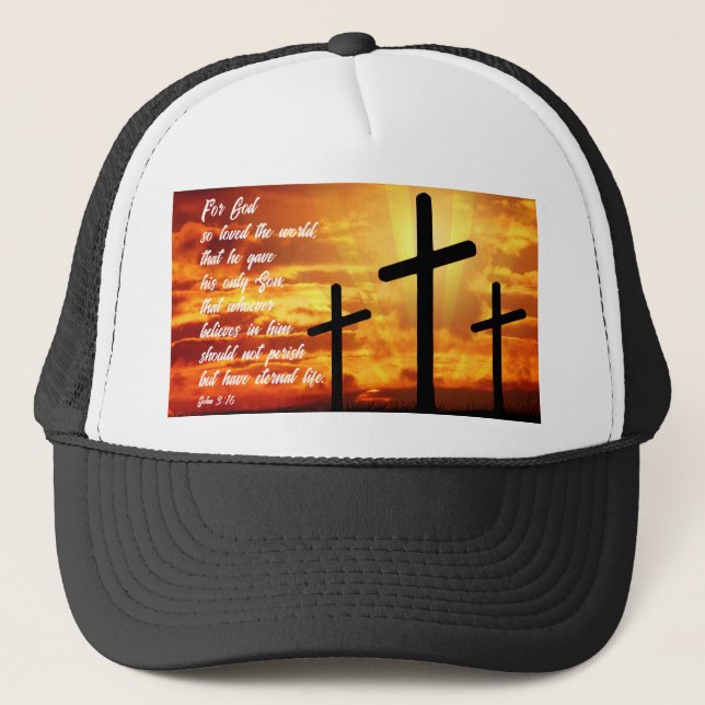 JOHN 3:16 MODERN BIBELVERS KRYSTEN PRESENT KEPS (Framsida)