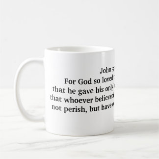 John 3:16 Mugg