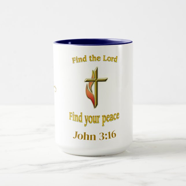 John 3:16 mugg (Center)