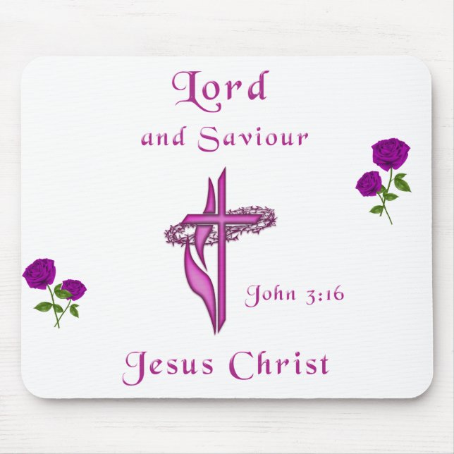 John 3:16 musmatta (Framsidan)