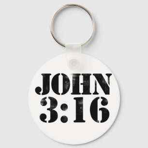 John 3:16 nyckelring