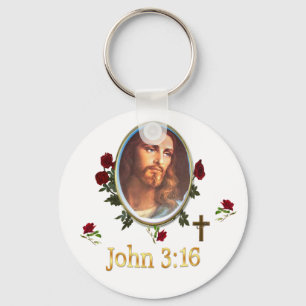 John 3:16 nyckelring