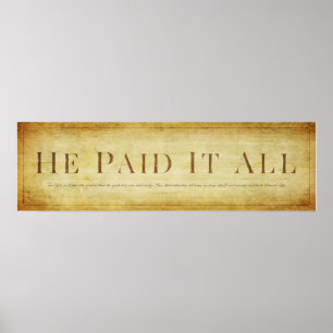 John 3:16 poster