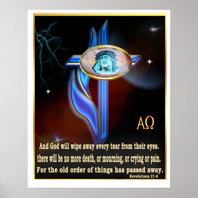 John 3:16 poster (Framsidan)