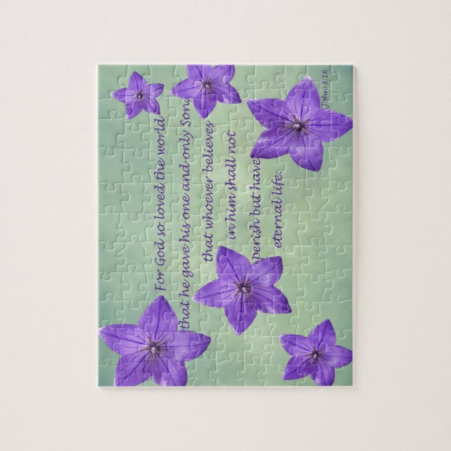 John 3:16 pussel (Vertikal)