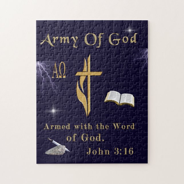 John 3:16 pussel (Vertikal)