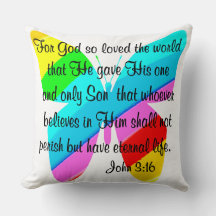 JOHN 3:16 RAINBOW BUTTERFLY
