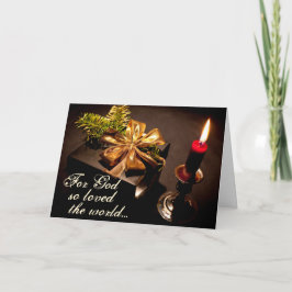 John 3:16 Scripture God så älskade World Anpassnin Helgkort