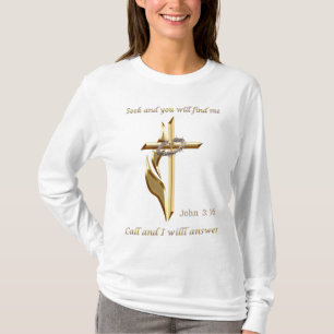 John 3:16 Sök och du hittar mig T Shirt