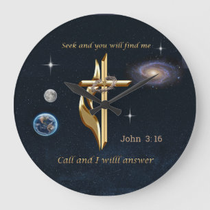 John 3:16 stor klocka